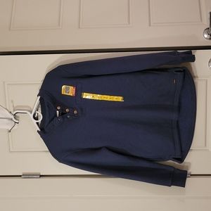 Sherpa Lined Henley Shirt. Size S. NWT